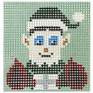Stitchin' Littles Kit   Elf Kits Purple Palm Designs 
