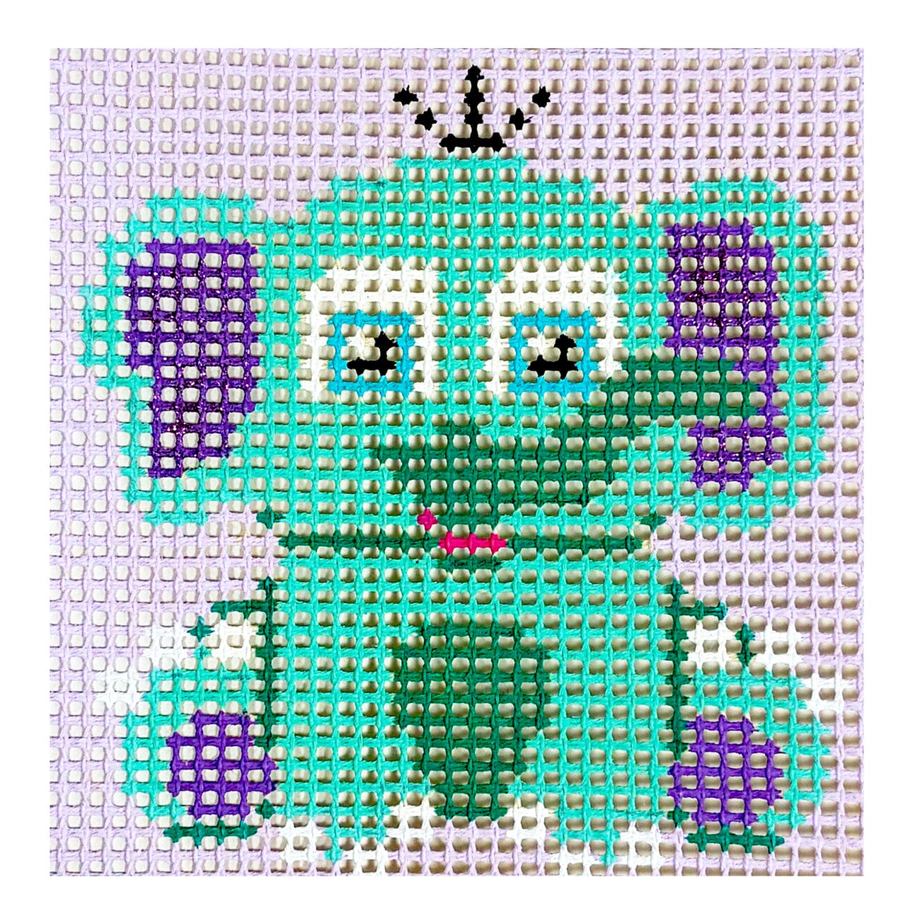 Stitchin' Littles Kit   Ellie the Elephant Kits Purple Palm Designs  - 1