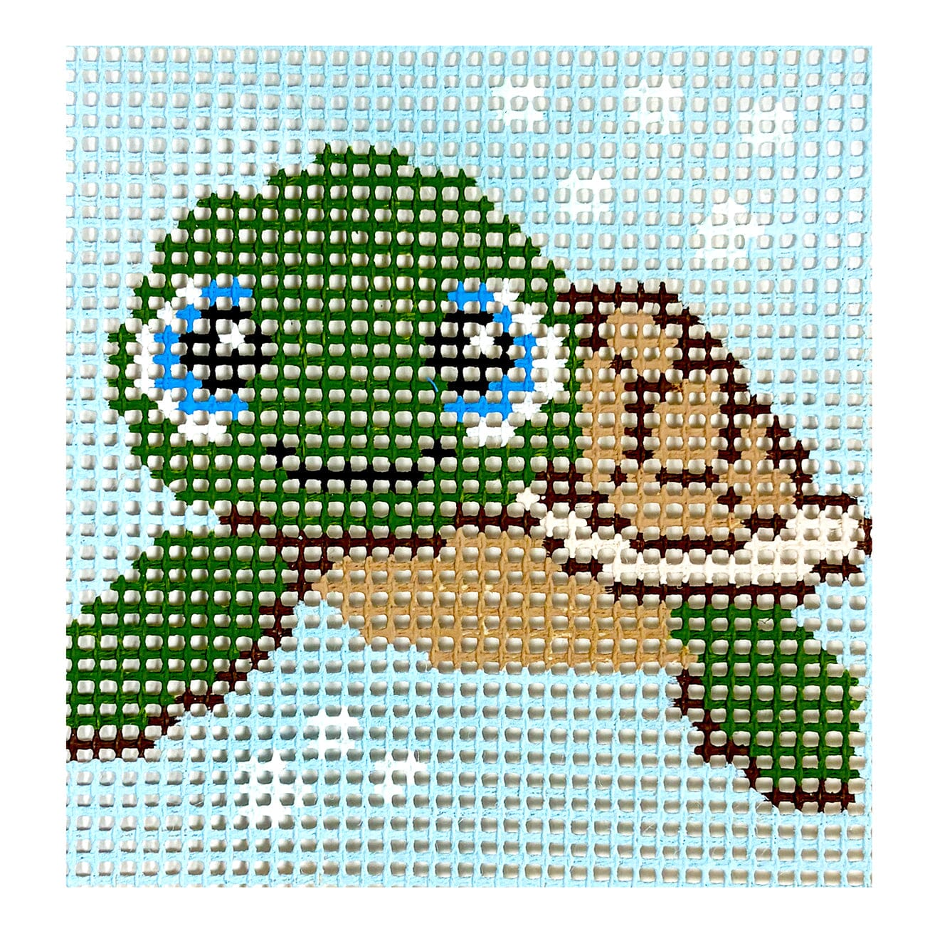 Stitchin' Littles Kit   Myrtle Turtle Kits Purple Palm Designs  - 1