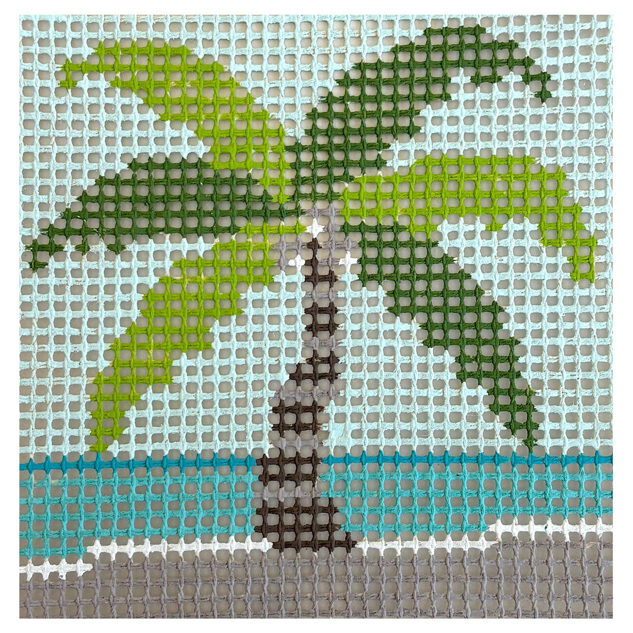 Stitchin' Littles Kit   Palmtree Kits Purple Palm Designs 
