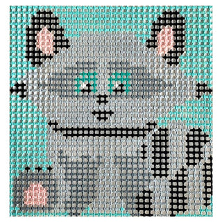 Stitchin' Littles Kit   Rocky Racoon Kits Purple Palm Designs 
