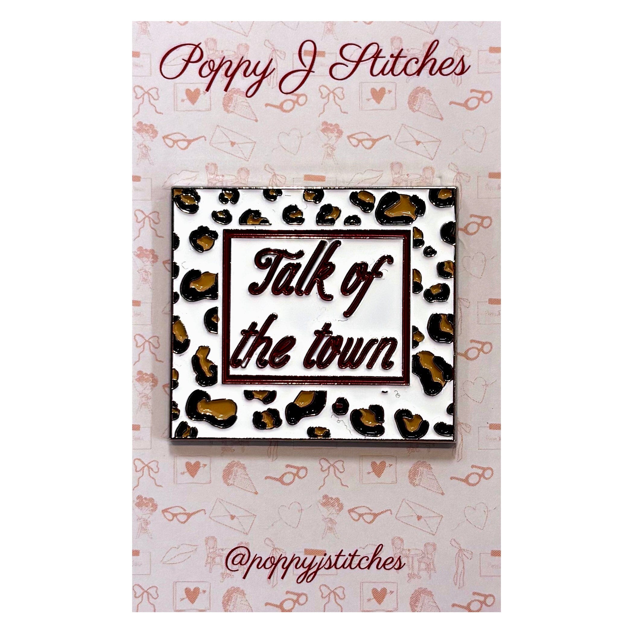 Talk of Town Needle minder Accessories Poppy J Stitches  - 1