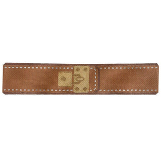 Tan Lock Bracelet Painted Canvas Rachel Donley 

