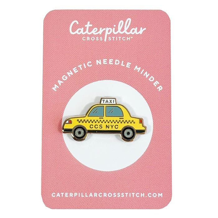 Taxi Enamel Needleminder Accessories Caterpillar Cross 
