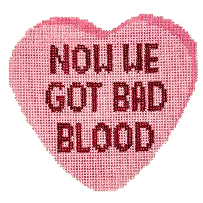Taylor Bad Blood Valentine Painted Canvas Froopy Designs  - 1