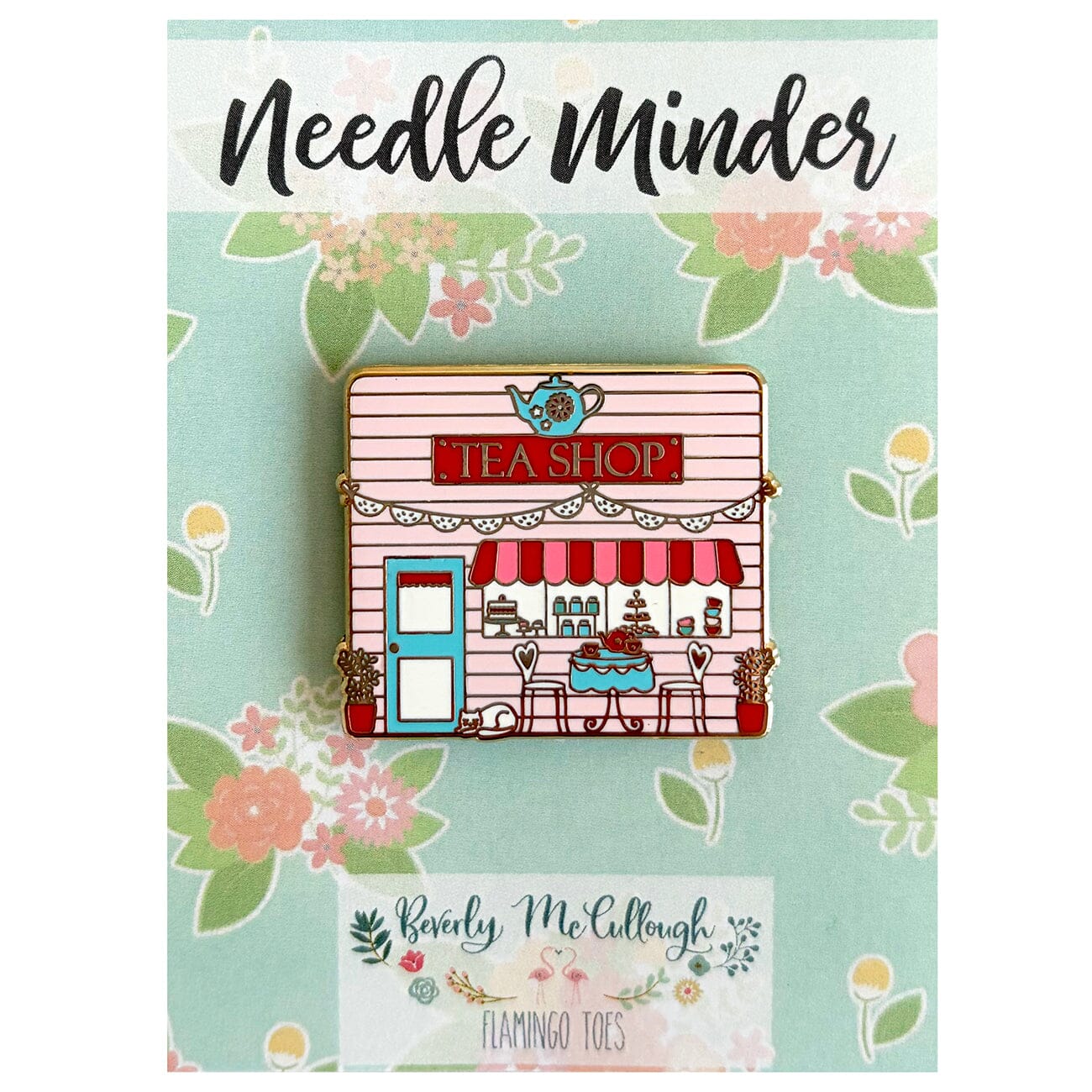 Tea Shop Needleminder Accessories Flamingo Toes  - 1