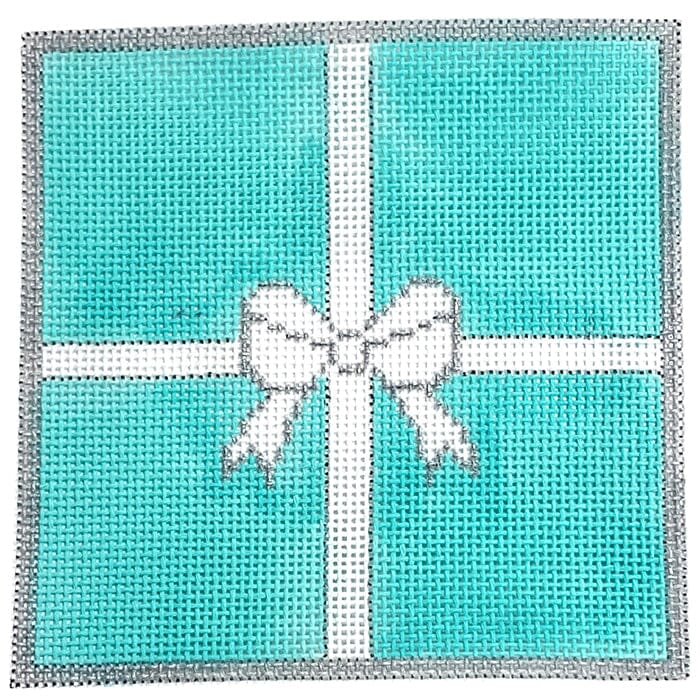 Teal Coast Coast Painted Canvas Funda Scully  - 1