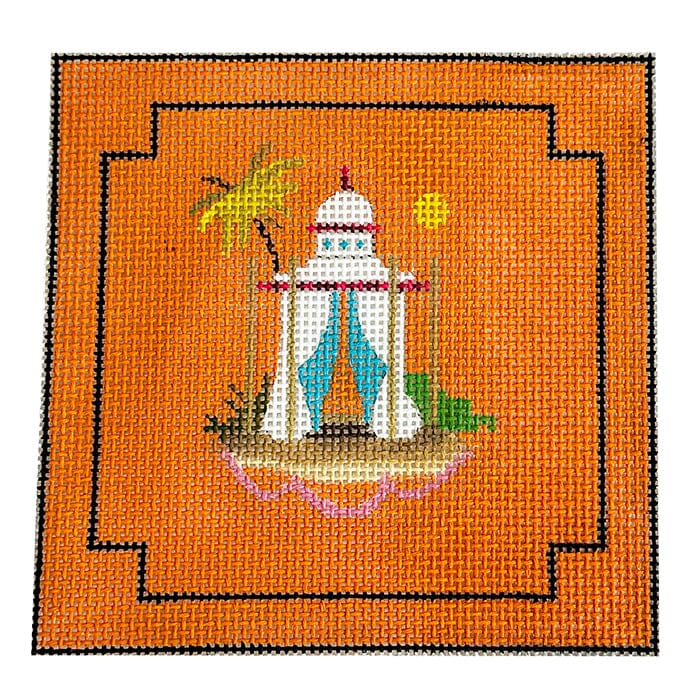 Temple Coaster Painted Canvas Colors of Praise 
