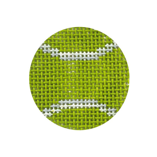Tennis Ball Mini Painted Canvas Meg Francez Needlepoint 