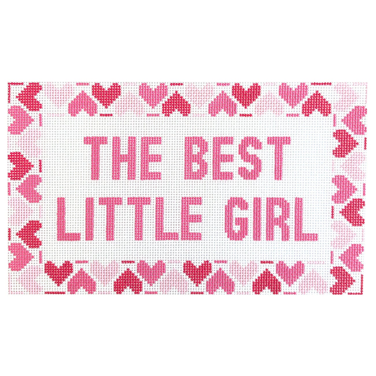 The Best Little Girl Printed Canvas Prepsetter 
