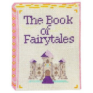 The Book of Fairytales Painted Canvas The Gingham Stitchery 
