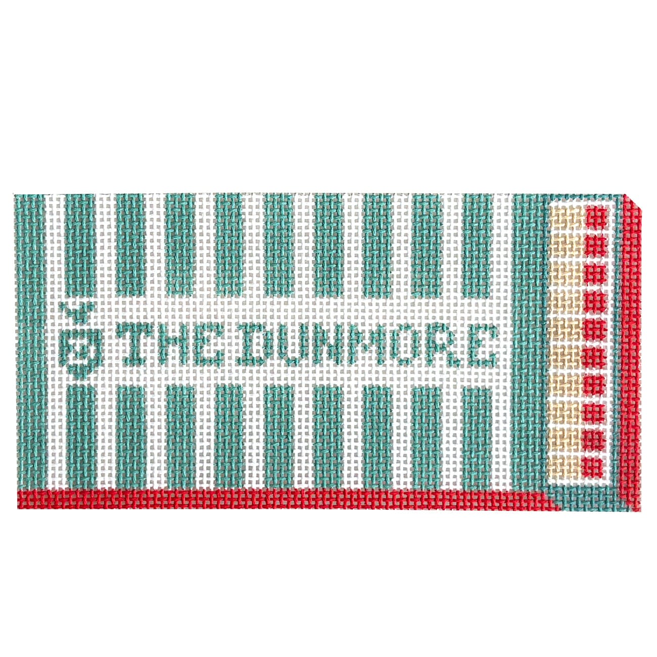 The Dunmore Matchbox Ornament Painted Canvas Spruce Street Studio  - 1