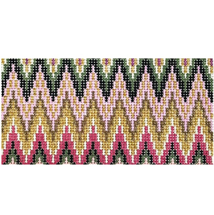The Warm Flames Clutch Insert 3x6 Painted Canvas Rachel Barri Designs  - 1