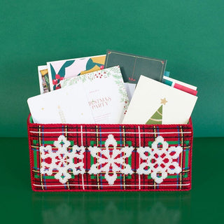 Three Snowflake Frieze Kit Kits Needlepoint To Go 
