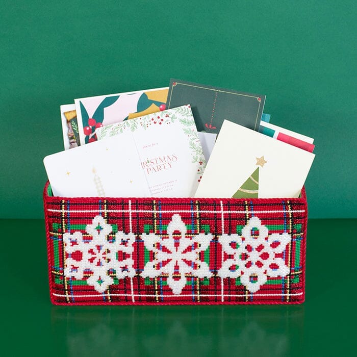 Three Snowflake Frieze Kit Kits Needlepoint To Go 
