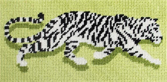 Tiger Clutch Insert Kit - Green Kits Needlepoint To Go 