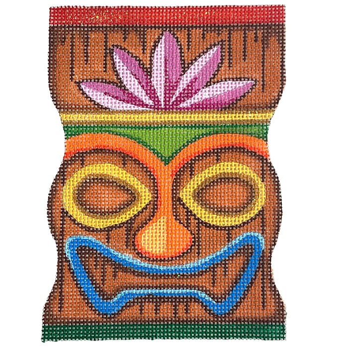 Tiki #3 Painted Canvas Raymond Crawford Designs 