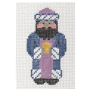 Tiny Second Wise Man Painted Canvas Kathy Schenkel Designs 
