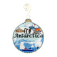 Travel Round - Antarctica with Stitch Guide Painted Canvas Kirk & Bradley 