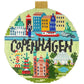 Travel Round - Copenhagen Painted Canvas Kirk & Bradley 