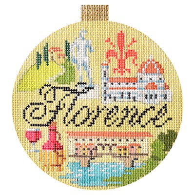 Travel Round - Florence with Stitch Guide - 1