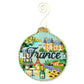 Travel Round - France with Stitch Guide Painted Canvas Kirk & Bradley 