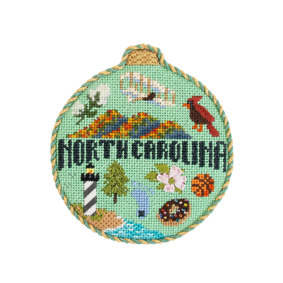 Travel Round - North Carolina with Stitch Guide & Online Class - 2