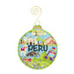 Travel Round - Peru with Stitch Guide Painted Canvas Kirk & Bradley 