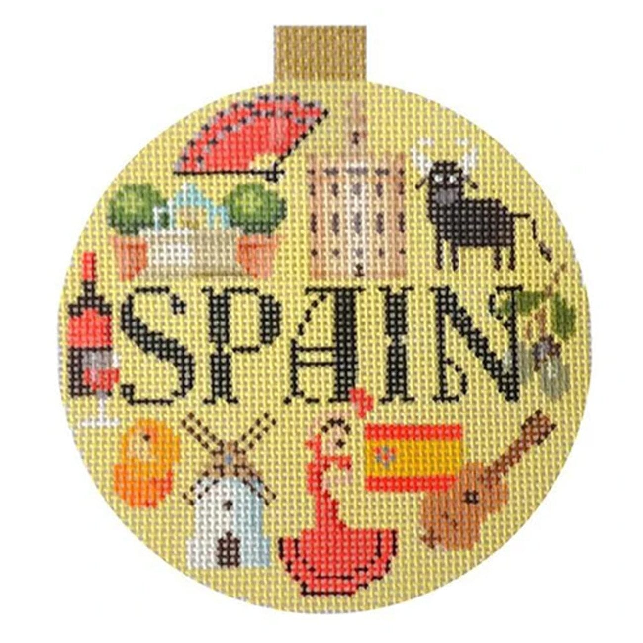Travel Round - Spain with Stitch Guide - 1