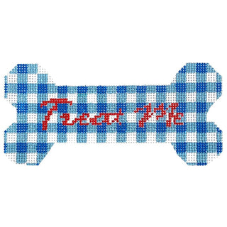 Treat Me Bone Painted Canvas Audrey Wu Designs 

