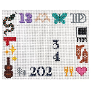 TS Eras Frame Painted Canvas Love MHB Studio 
