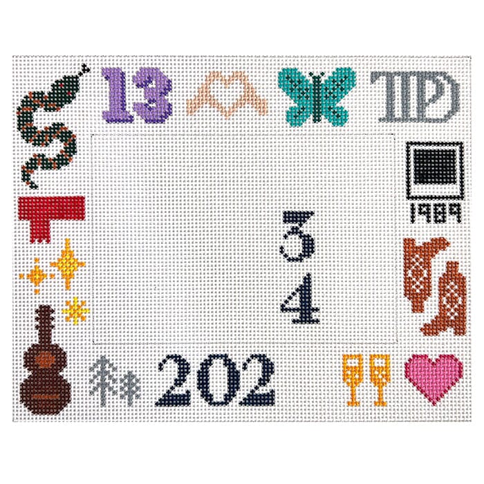 TS Eras Frame Painted Canvas Love MHB Studio 
