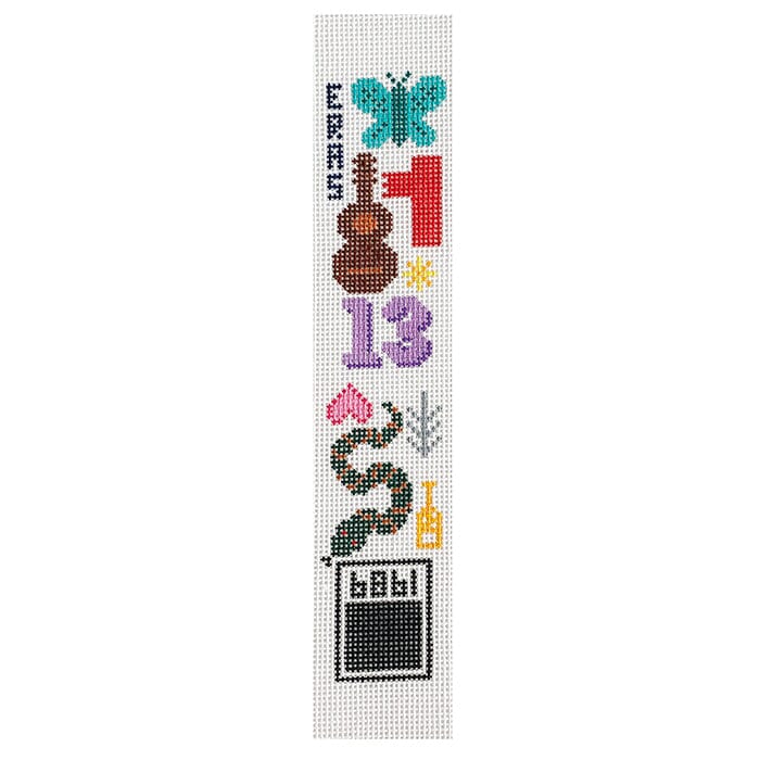 TS Eras Key FOB Painted Canvas Love MHB Studio 