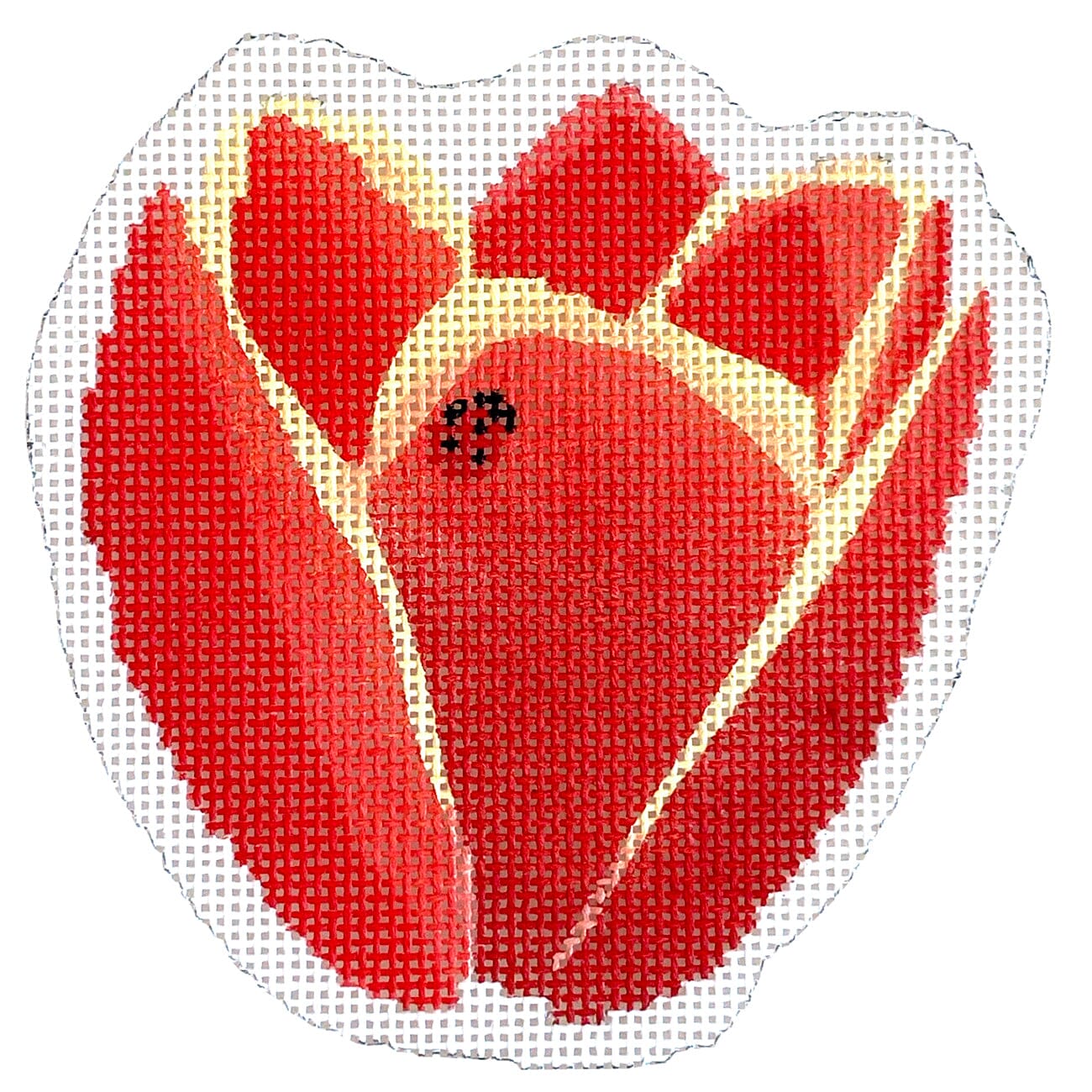 Tulip Bloom Painted Canvas KCN Designers  - 1