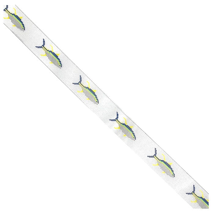 Tuna Belt Painted Canvas Kristine Kingston 

