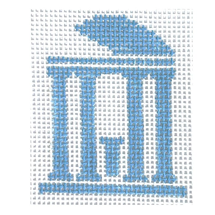 UNC Well House Insert Painted Canvas Kathy Schenkel Designs 
