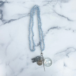 UP UP Chatelaine Necklace   La Mer 2 Accessories Victoria Whitson Needlepoint 
