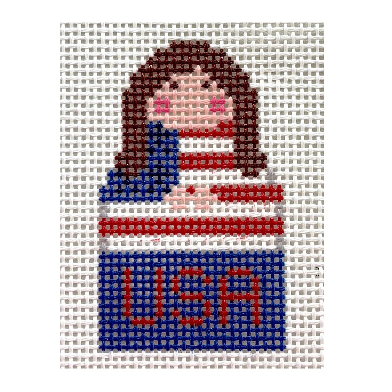 USA Women's Soccer Angel Painted Canvas KCN Designers  - 1