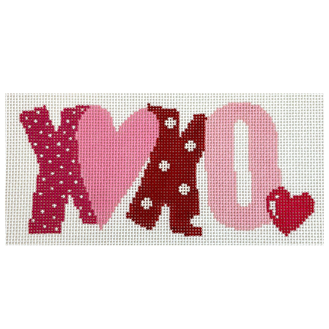 Valentine Attachment Painted Canvas Blueberry Point Canvas 
