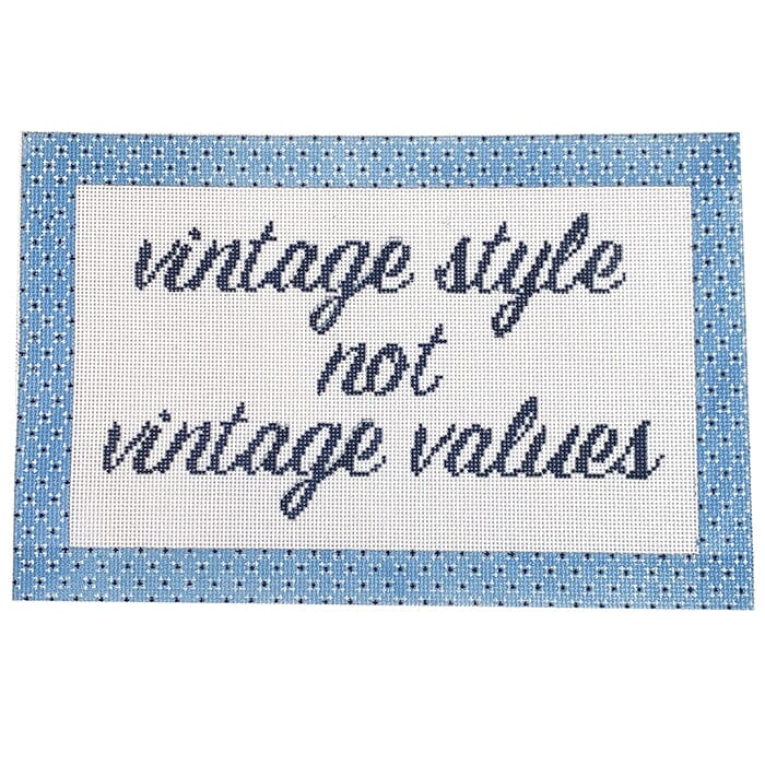 Vintage Styles - Blue Painted Canvas KCN Designers 