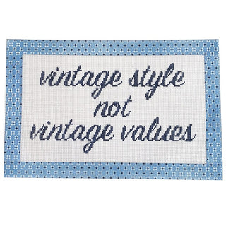 Vintage Styles   Blue Painted Canvas KCN Designers 
