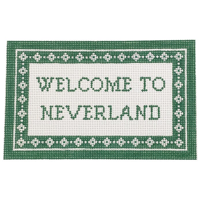 Welcome to Neverland Painted Canvas KCN Designers 
