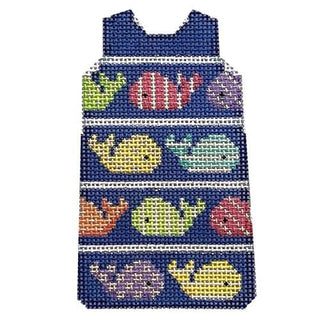 Whaley Good/Hor. Mini Shift Printed Canvas Two Sisters Needlepoint 
