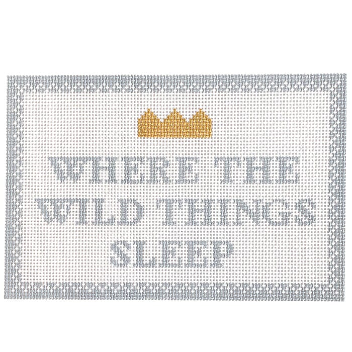 Where the Wild Things Sleep Painted Canvas Love MHB Studio 