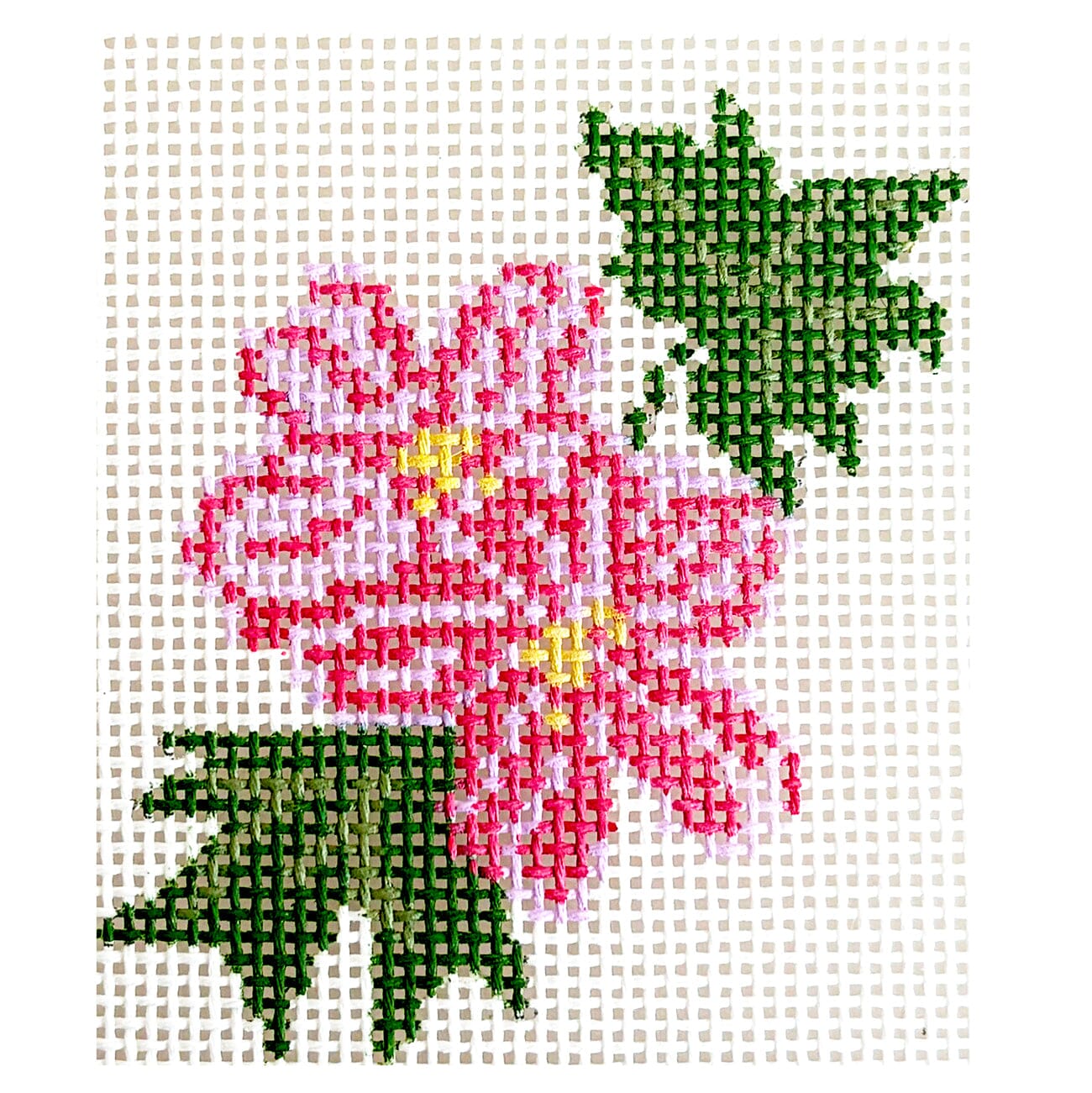 Wild Geranium Blooms Painted Canvas KCN Designers  - 1