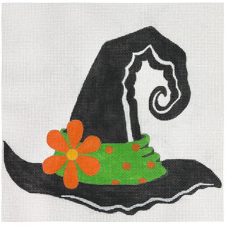 Witch Hat 12x12 Painted Canvas Alice Peterson Company 
