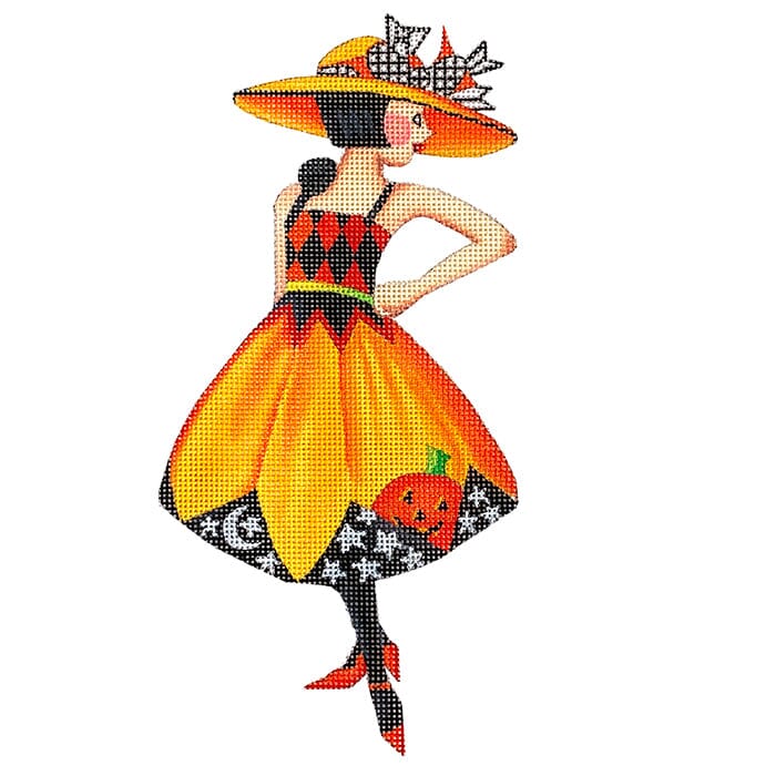 Witch: High Coutoure Painted Canvas Painted Pony Designs  - 1