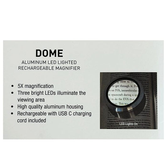 WITHit Lighted Dome Magnifier Accessories Fleur de Paris 
