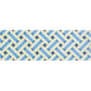 Woven Band - Blue Printed Canvas Two Sisters Needlepoint 