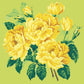 Yellow English Rose Needlepoint Kit Kits Elizabeth Bradley Design Pale Lime 